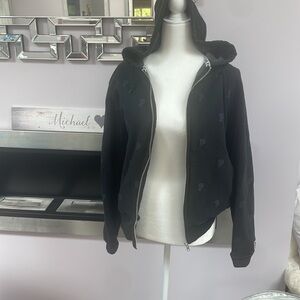 ♡PINK campus full zip up